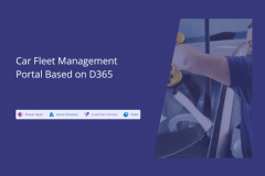 Car fleet management portal based on D365